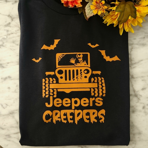 Gildan Tops - Halloween jeep shirt cute popular trending jeepers creepers